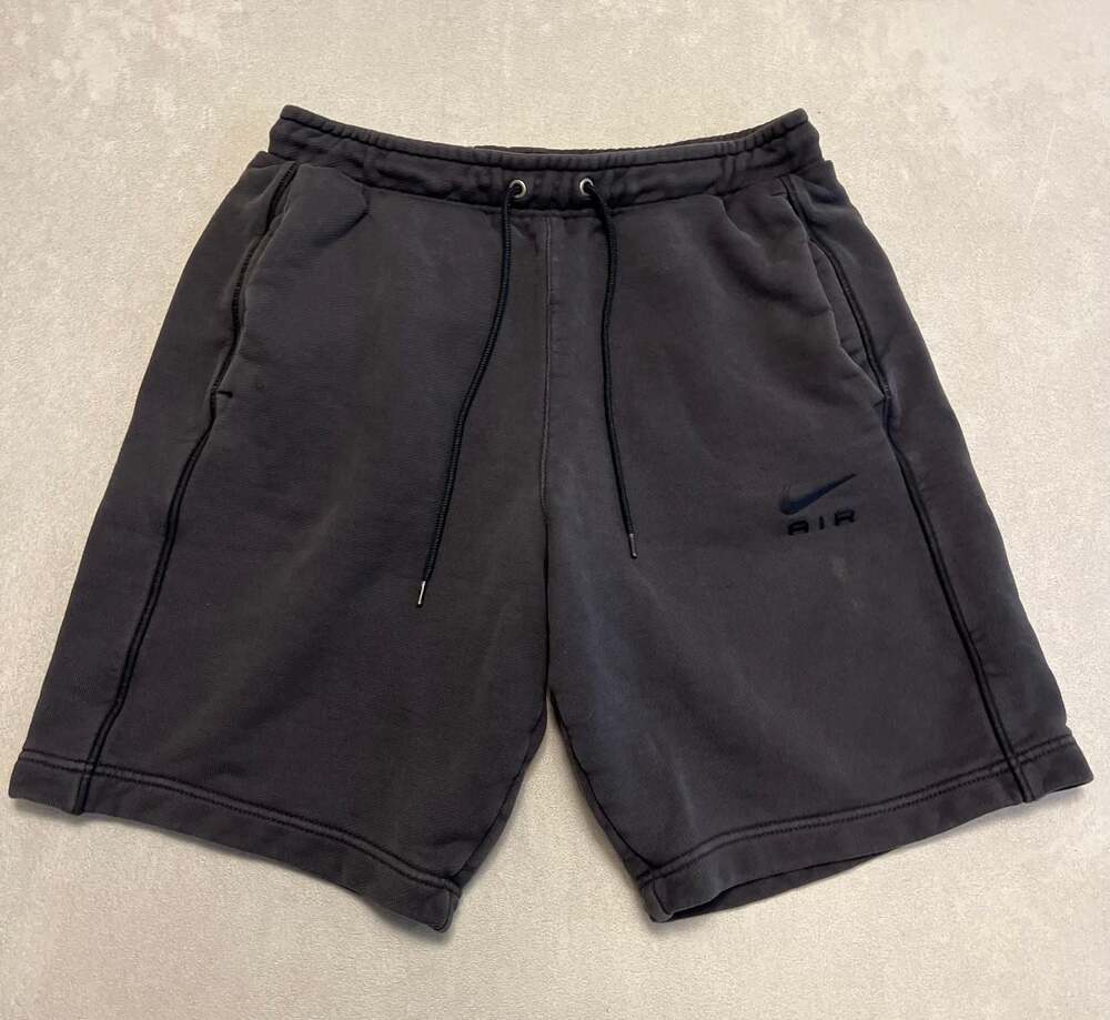 Nike Men's Sportswear Air French Terry Shorts DQ4210-070 Dark Gray Size Small fo